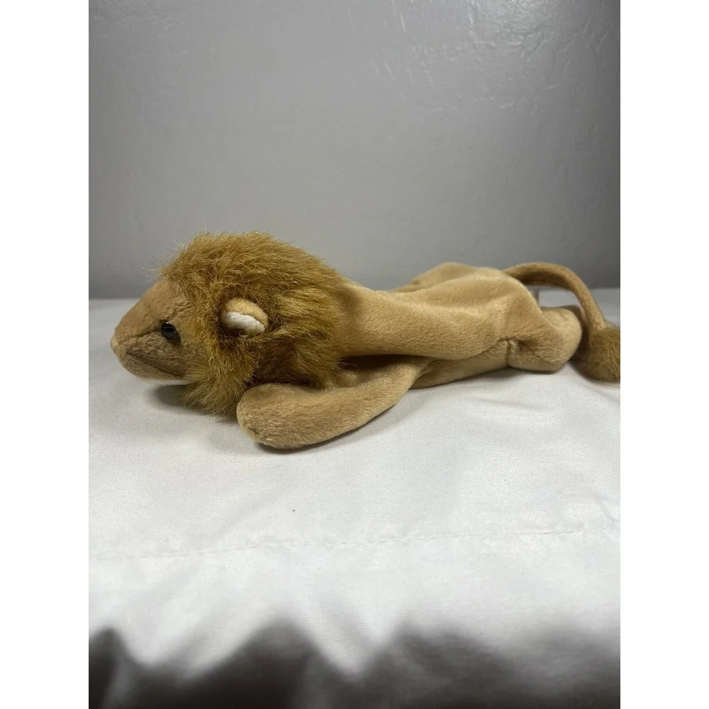 TY Beanie Babies Roary The Lion Plush Toy Stuffed‎ Animal Vintage 1996
